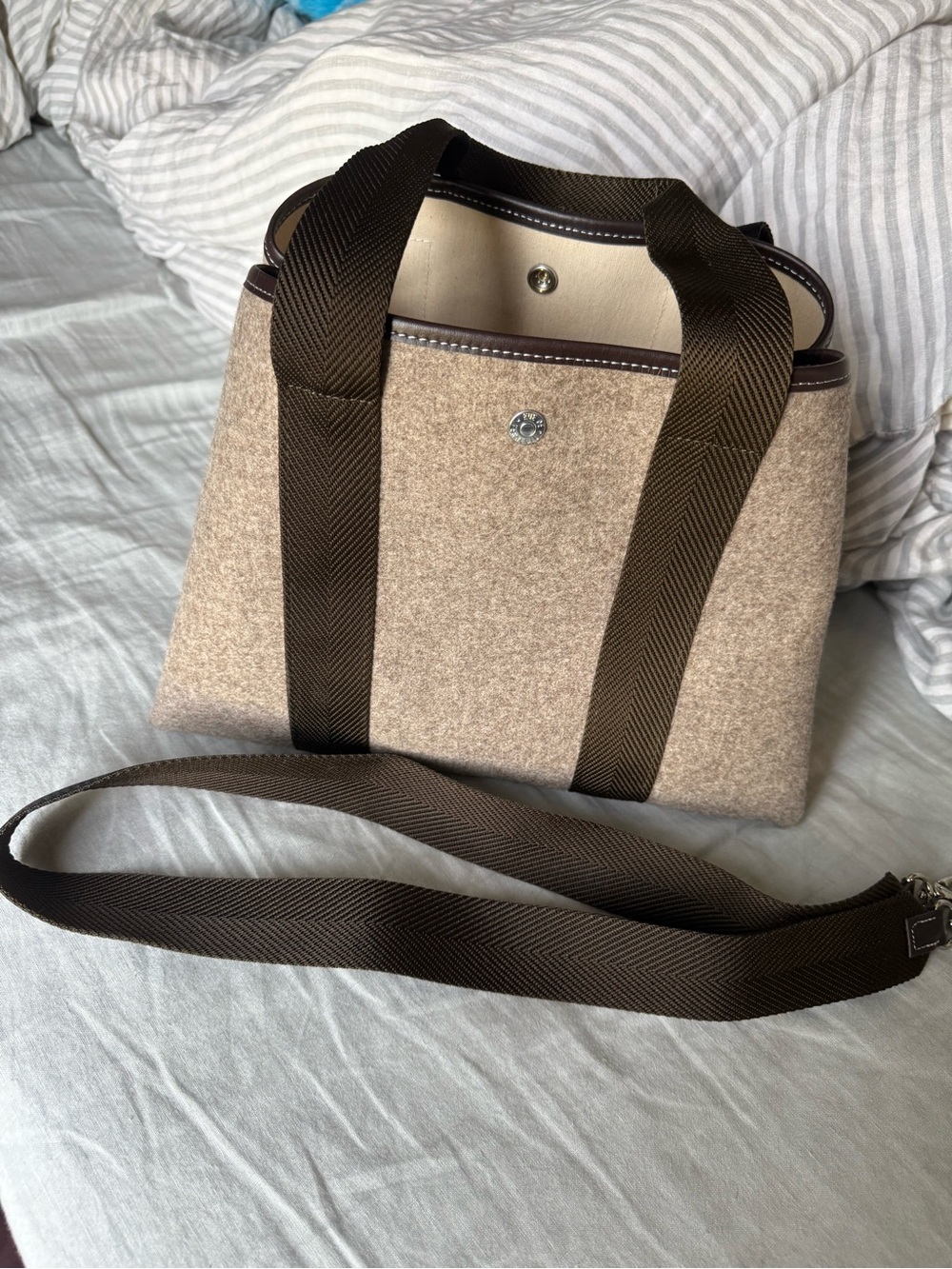 Rue de Verneuil Traversée M - Flannel Chiné Beige